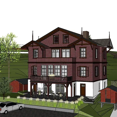 Prázdninový dům Haus Elim Fuer Gruppen Und Grossfamilien Heringsdorf (Usedom)